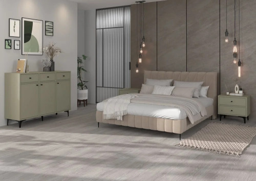 drewniany stolik nocny tokyo do sypialni