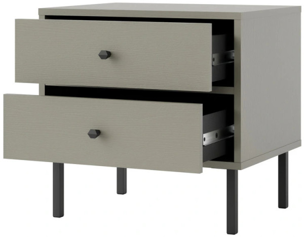 stolik nocny do sypialni tokyo 52 cm eukaliptus