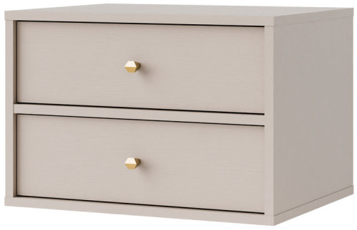 wisząca szafka nocna tokyo 52 cm beż piaskowy