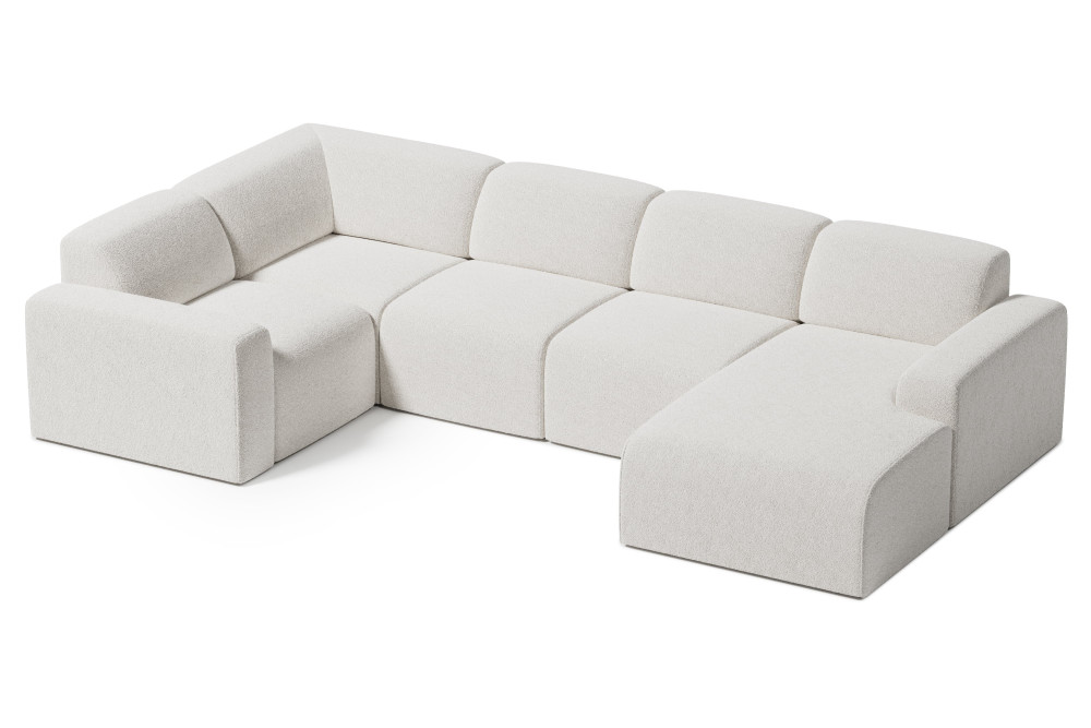 Modulare Model 4 narożnik U – detal tapicerki