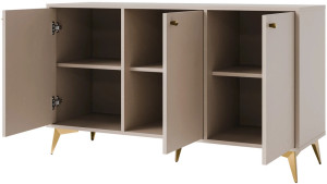 komoda do salonu TOKYO 125 cm na nogach rozgwiazda