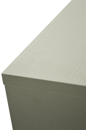 Mała komoda do przedpokoju i salonu TOKYO 84 cm, eukaliptus, stelaż | Komody z szufladami Desire Furniture