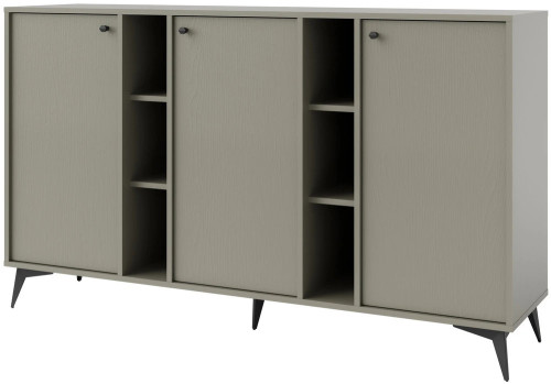 nowoczesna komoda TOKYO 158 cm eukaliptus nogi rozgwiazda