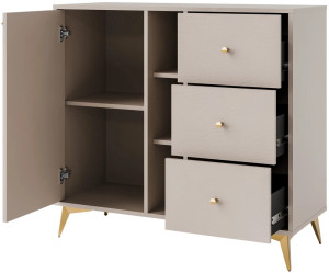 komoda 100 cm TOKYO beż piaskowy z szufladami