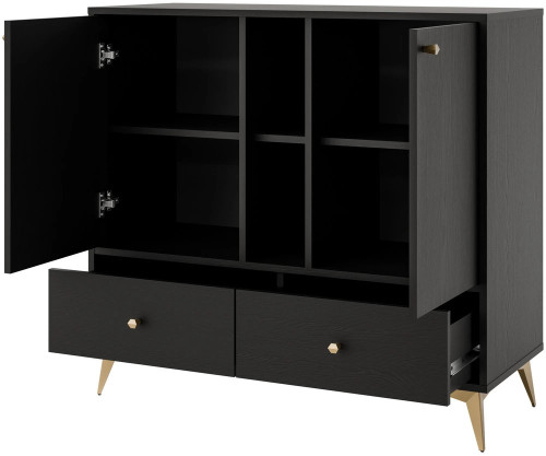 komoda dwudrzwiowa TOKYO 100 cm grafit