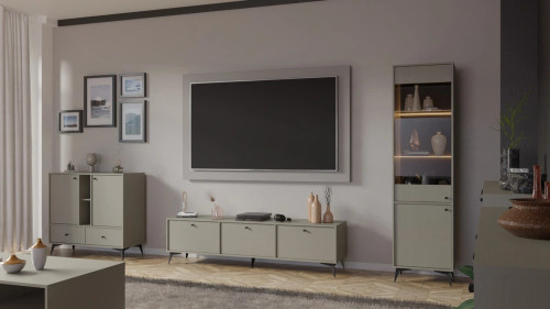 komoda TOKYO 100 cm eukaliptus do salonu