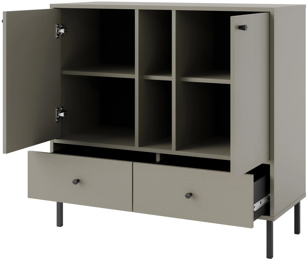 komoda dwudrzwiowa TOKYO 100 cm eukaliptus