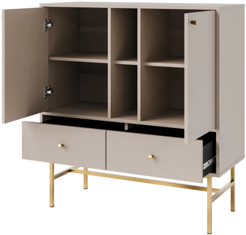 komoda dwudrzwiowa TOKYO 100 cm beż piaskowy