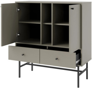 komoda dwudrzwiowa TOKYO 100 cm eukaliptus