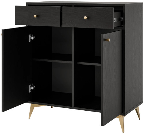 mała komoda TOKYO 84 cm grafit