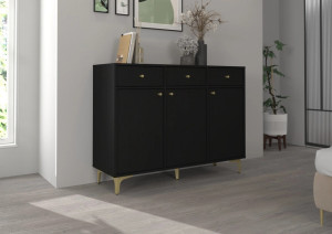 komoda z szufladami i drzwiami TOKYO 124,5 cm