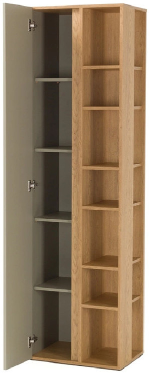 Regał LUCA eukaliptus