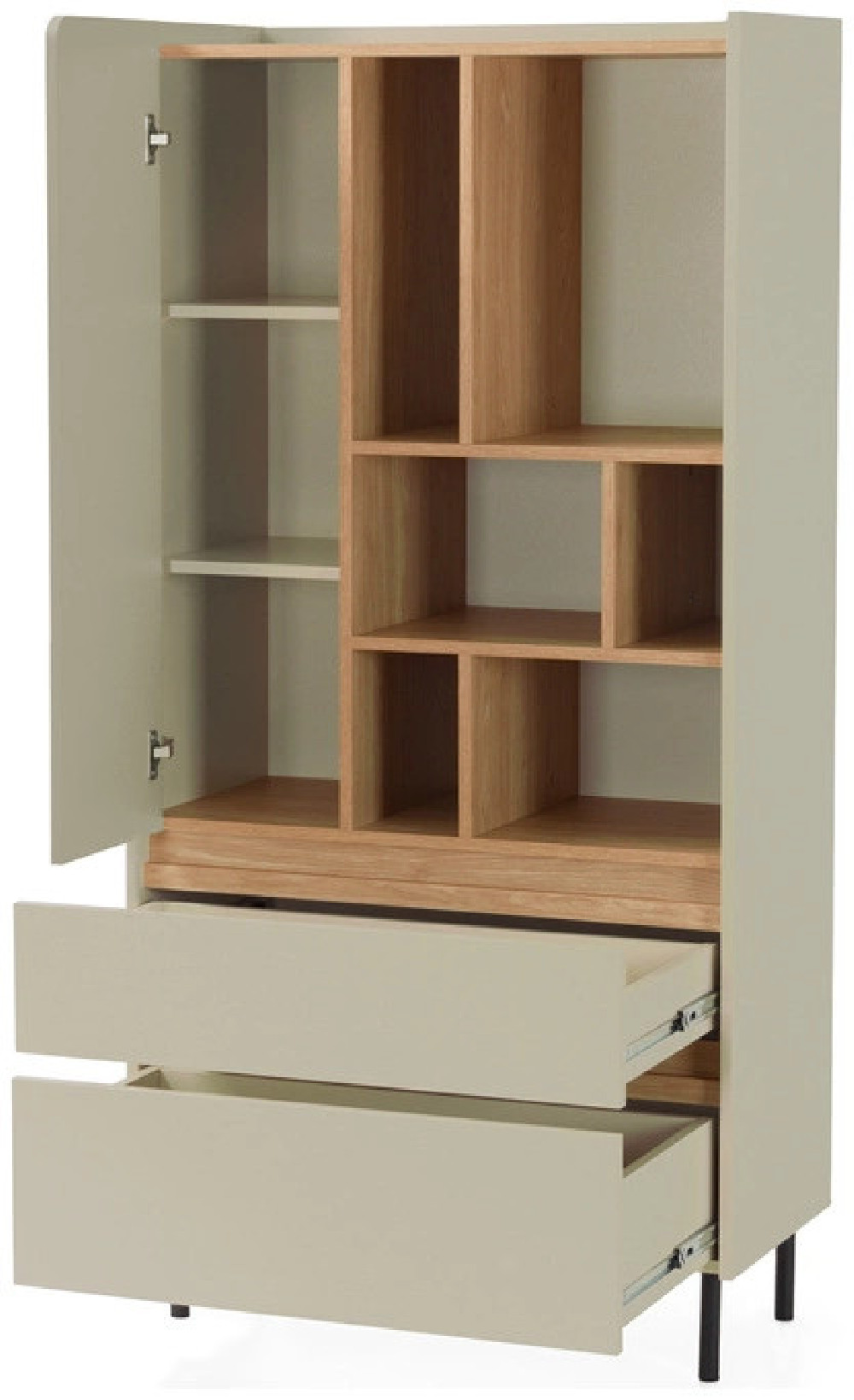 Regał LUCA książki