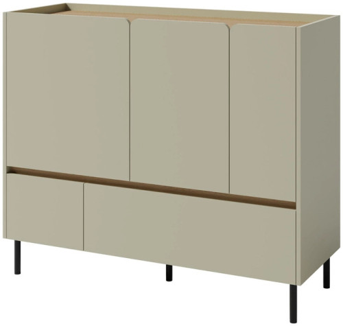 Komoda z szufladami LUCA 120 cm eukaliptus