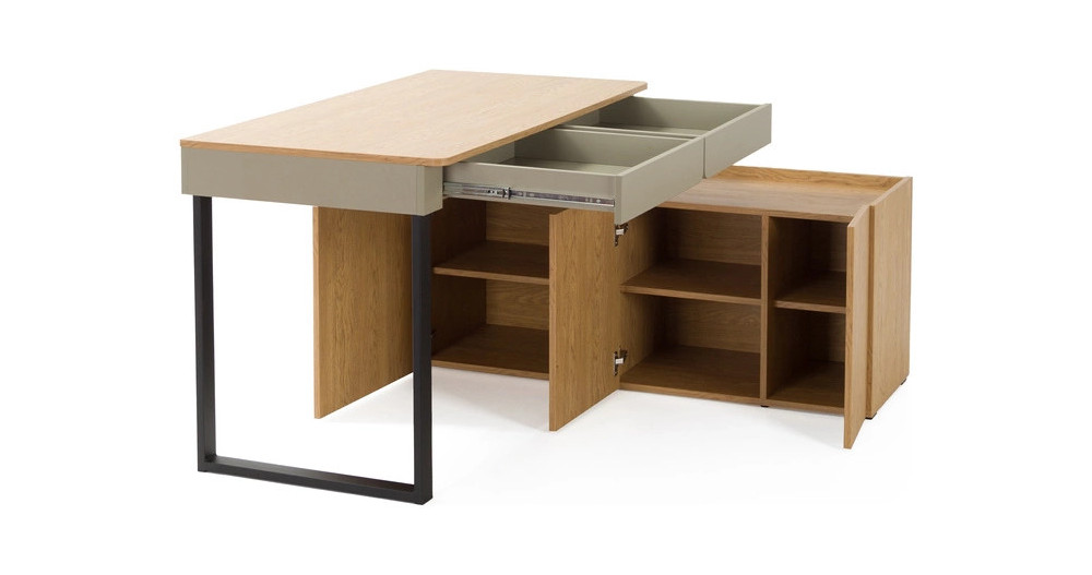 Biurko LUCA beż piaskowy