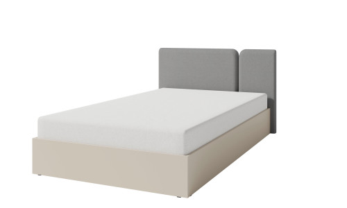 Łóżko młodzieżowe 120x200 LUCA beż piaskowy