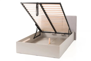 Łóżko LUCA 120x200 beż piaskowy