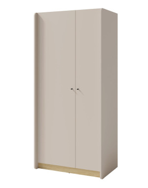 szafa z półkami i drążkiem do sypialni