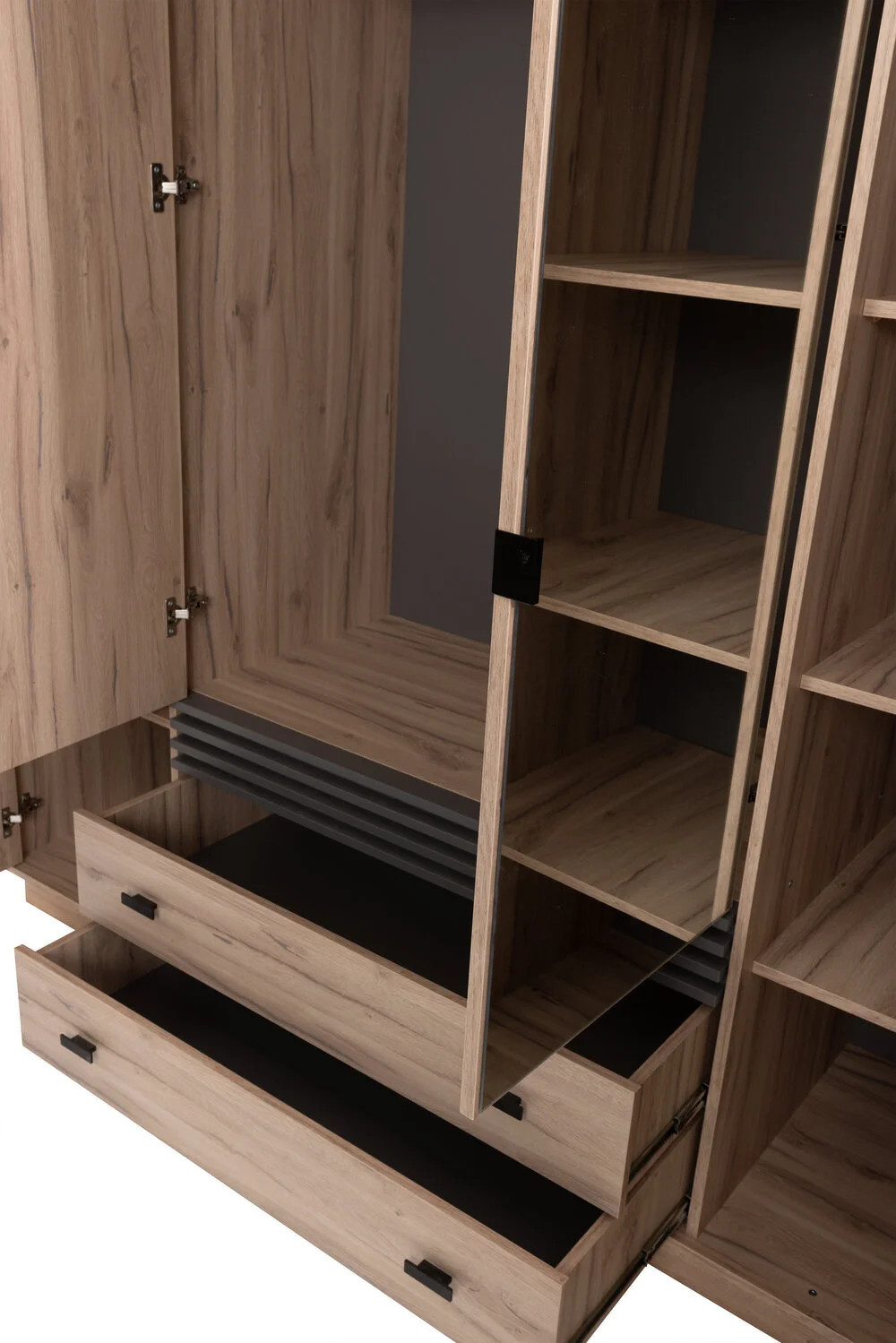 meble systemowe ALLMO Czterodrzwiowa szafa