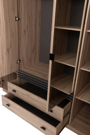 meble systemowe ALLMO Czterodrzwiowa szafa