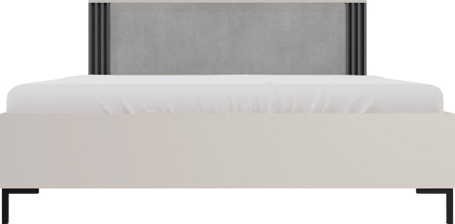 Dwuosobowe łóżko tapicerowane