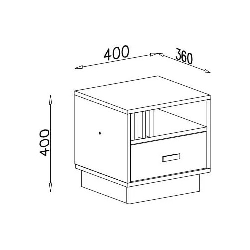 szafka nocna nowoczesna