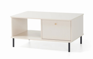 stolik do salonu z półką i szufladą