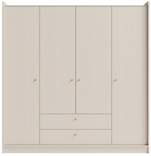 Czterodrzwiowa szafa GRANDE