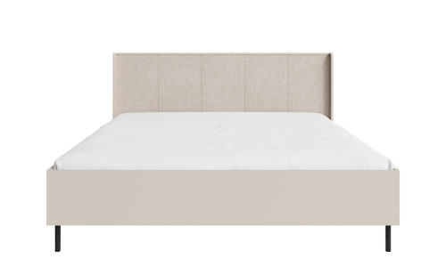 łóżko do sypialni beż piaskowy