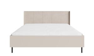łóżko do sypialni beż piaskowy