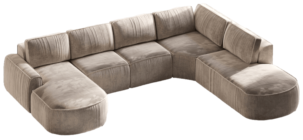 Narożnik LUSSO U - Model 1