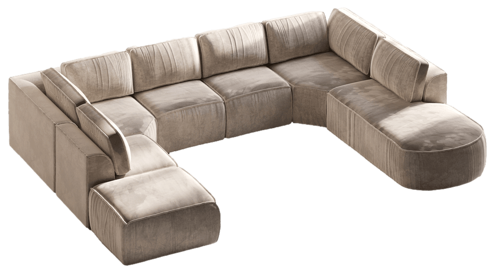 Narożnik LUSSO U - Model 5