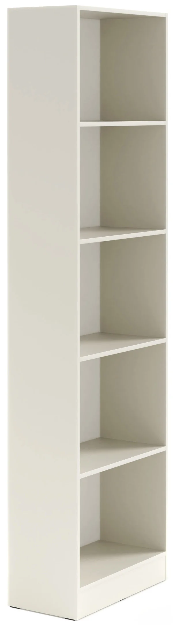 Kompaktowy otwarty regał z półkami 59 cm BRAGA - kaszmir