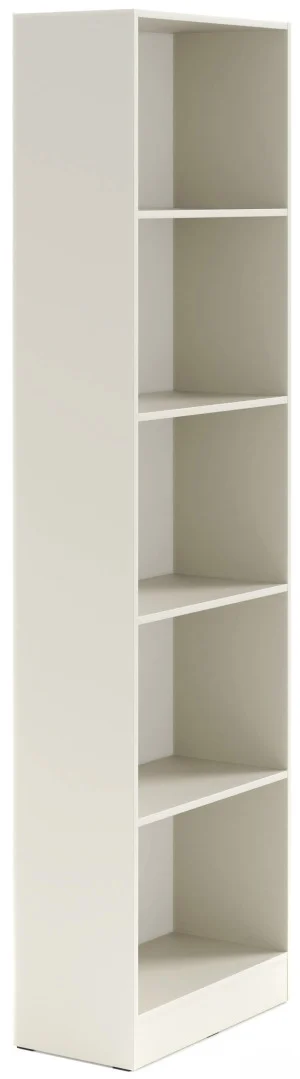 Kompaktowy otwarty regał z półkami 59 cm BRAGA - kaszmir