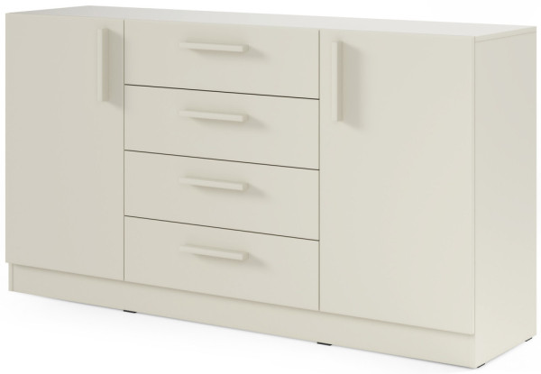 Nowoczesna komoda z szufladami 156 cm BRAGA - kaszmir
