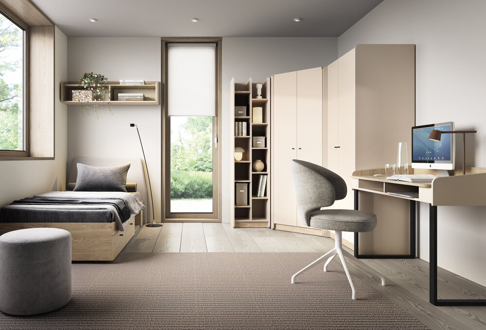 Nowoczesny regał na książki i dekoracje Desire Furniture