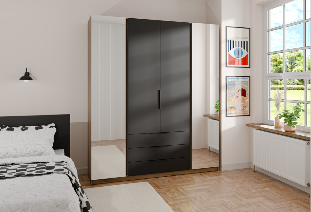 Szafy dwudrzwiowe do sypialni i pokoju Desire Furniture