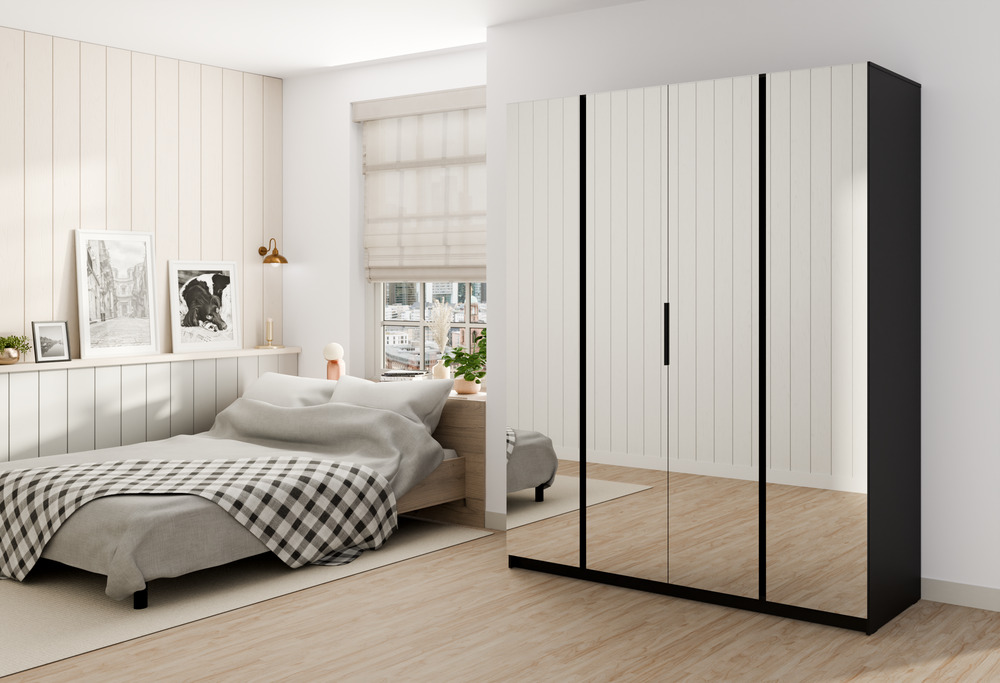 Nowoczesne szafy dwudrzwiowe Desire Furniture do aranżacji wnętrza
