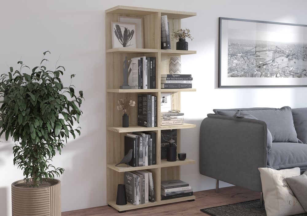 Regał do salonu na książki i dekoracje Desire Furniture